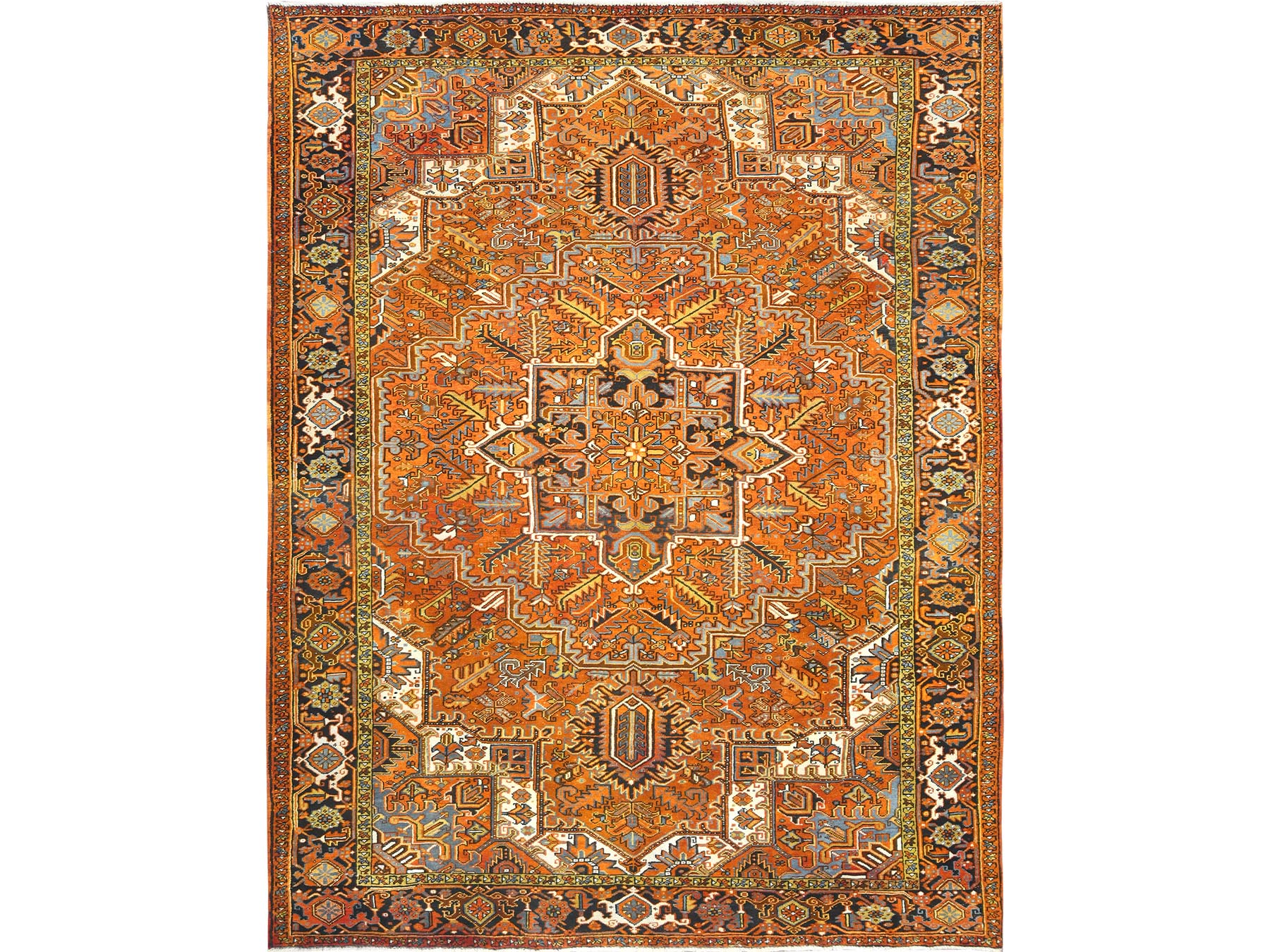 Overdyed & Vintage Rugs LUV741267